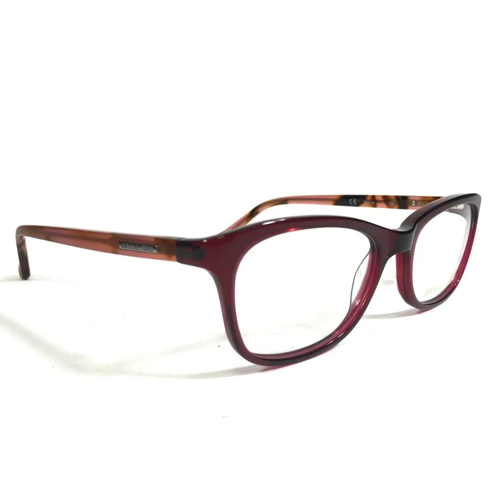 Michael Kors Eyeglasses Frames MK281 618 Red Brown Tortoise Square 52-18-135